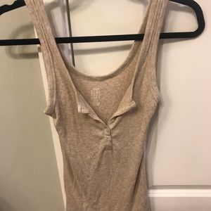 Xs Aerie tank with button closure